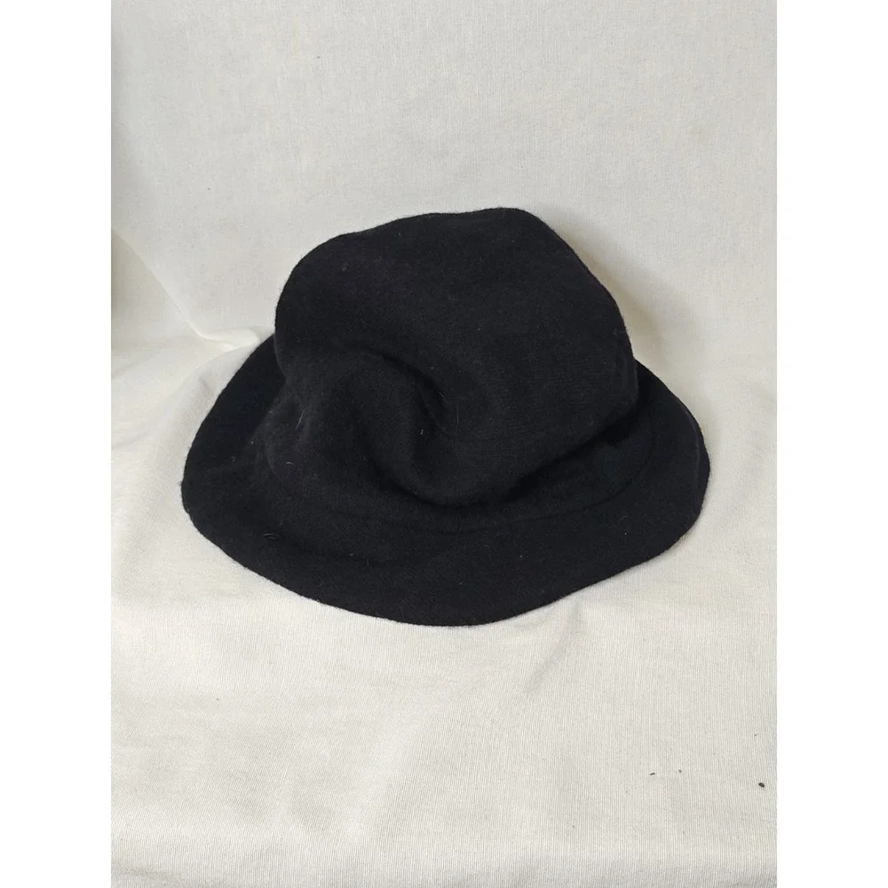 New Banana‎ Republic Lambs Wool Hat Black Bucket style Women's Casual Relaxed